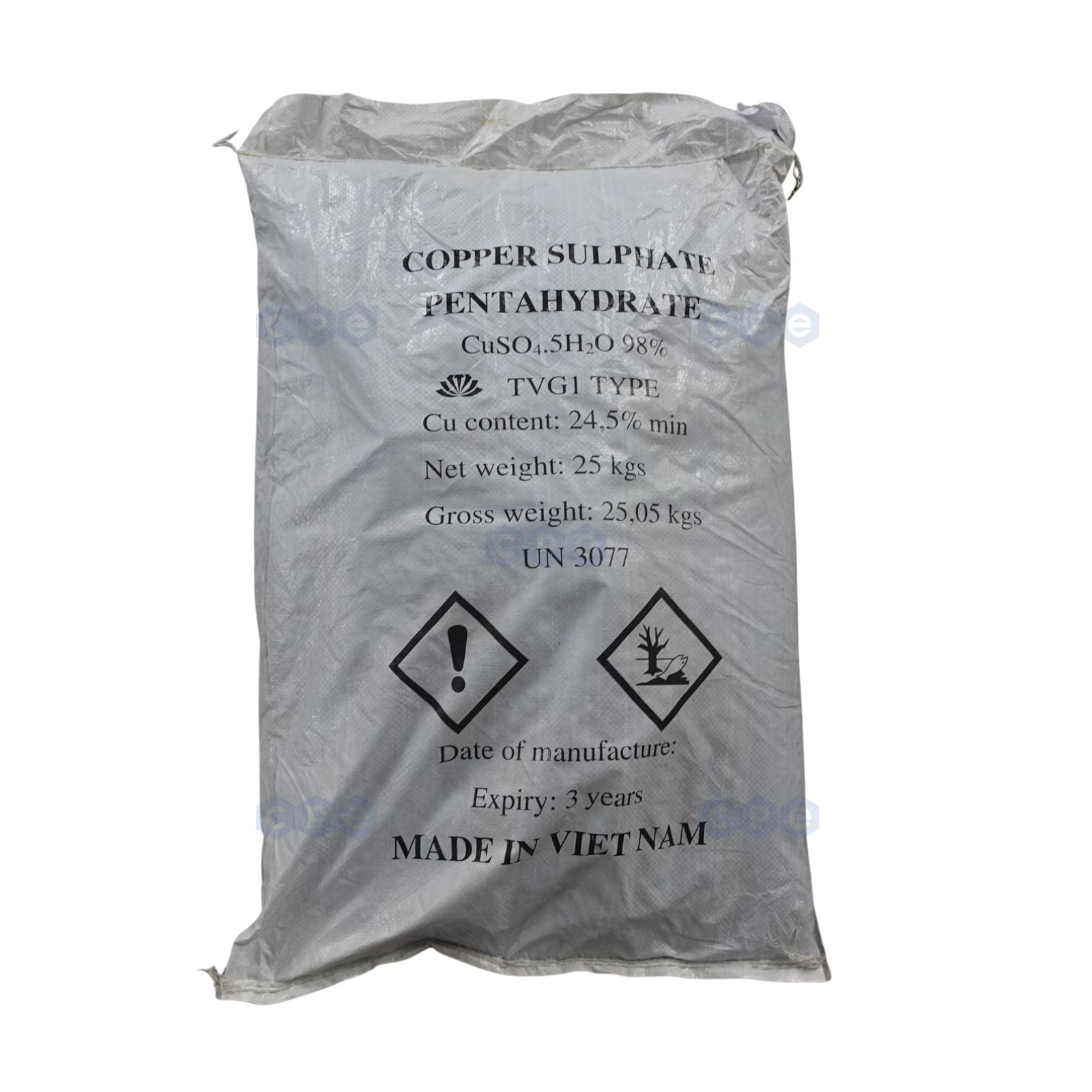Đồng Sunfat CuSO₄·5H₂O